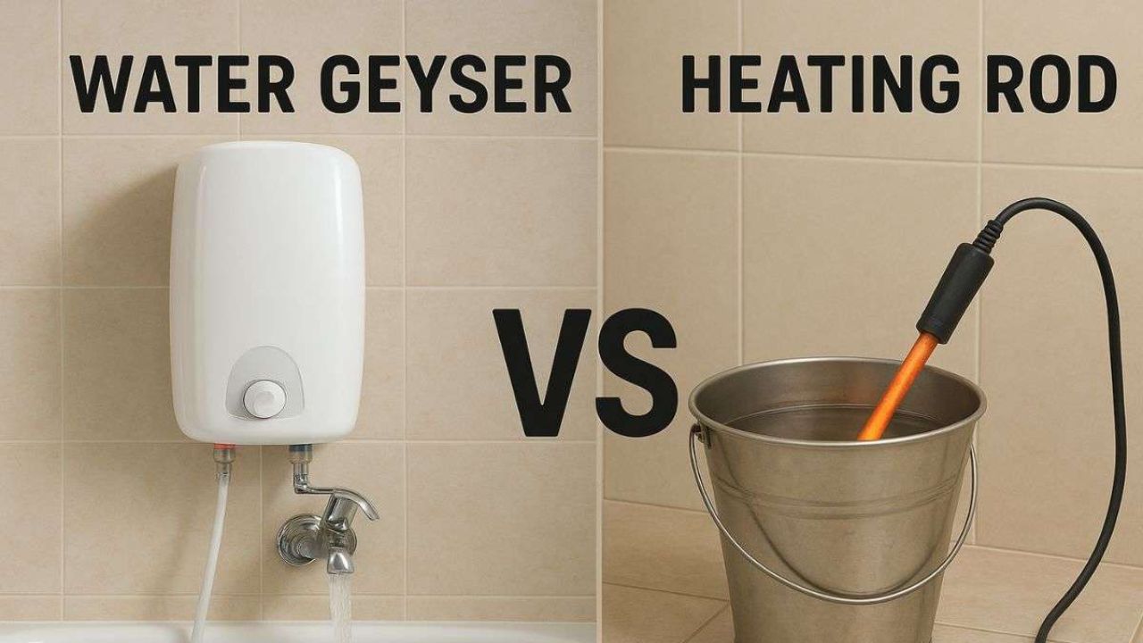 Geyser vs Heating Rod